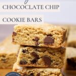 Sourdough Chocolate Chip Cookie Bars - Pinterest Interest
