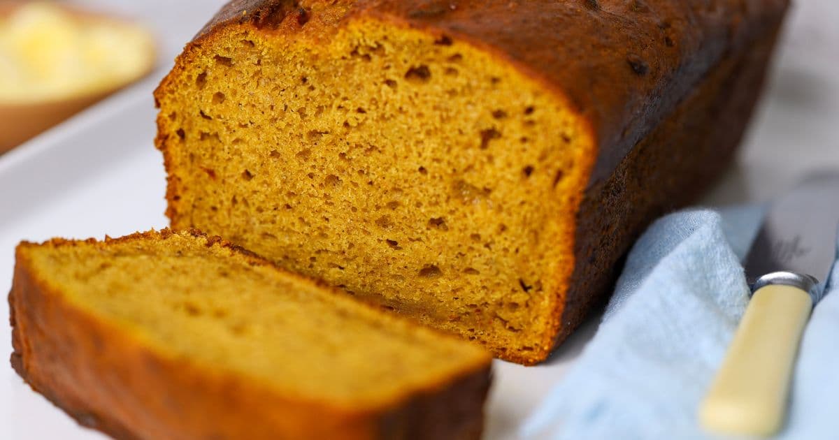 Sourdough Pumpkin Banana Bread - The Pantry Mama