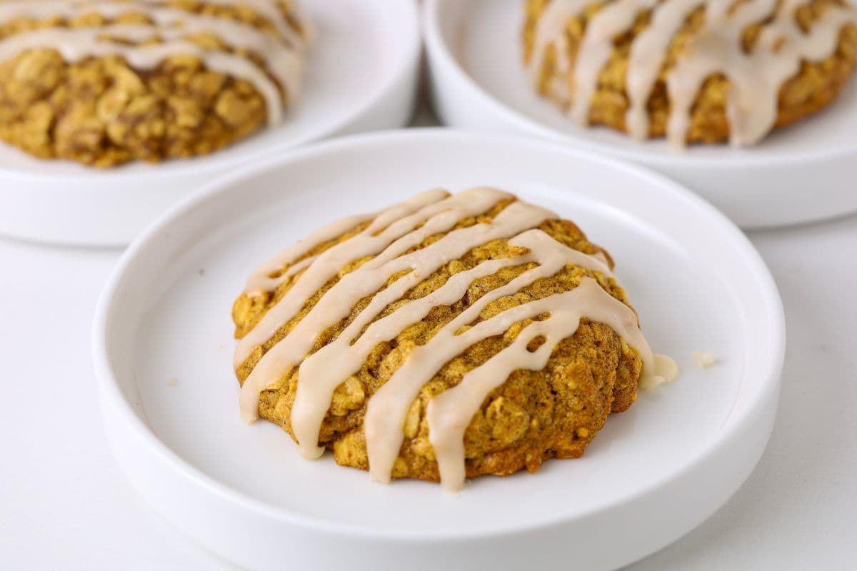 Sourdough Pumpkin Oatmeal Cookies - The Pantry Mama