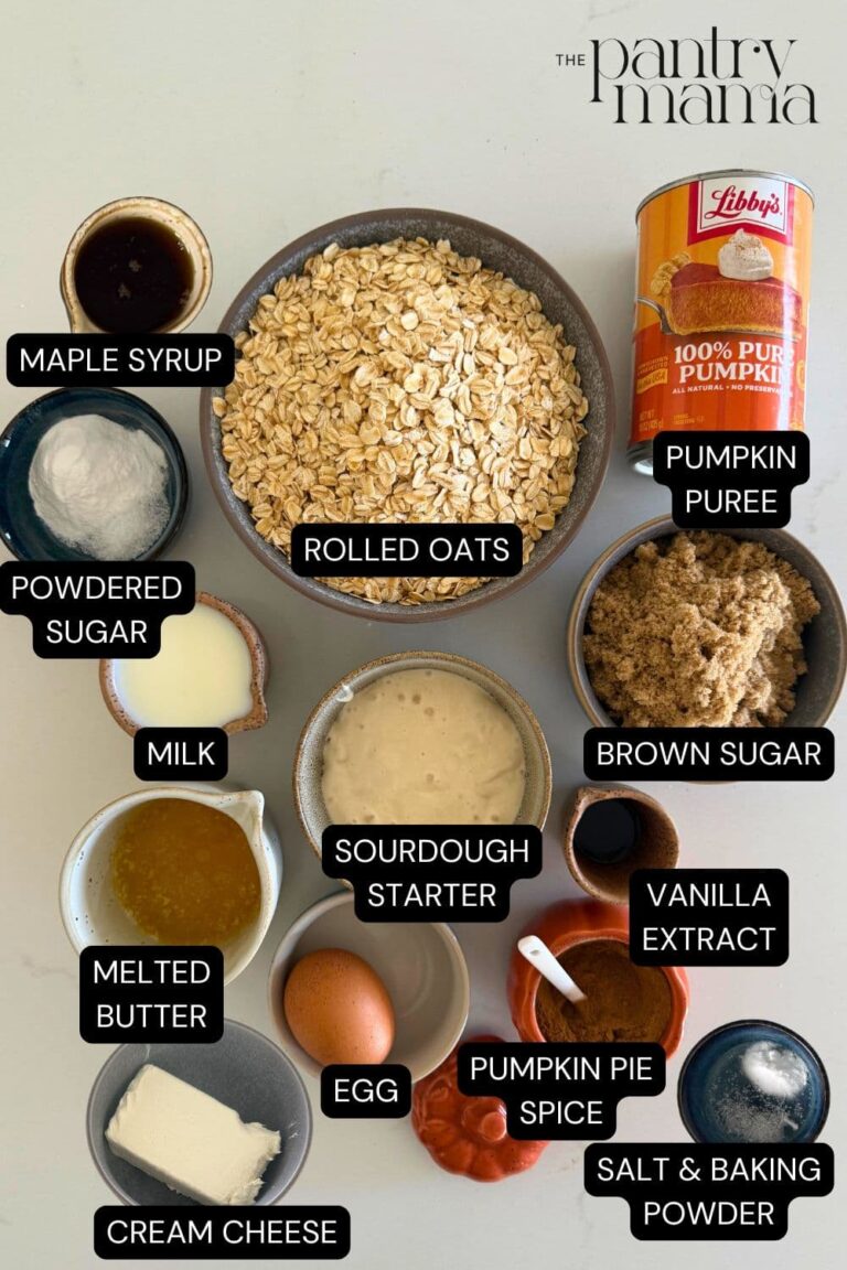 Sourdough Pumpkin Pie Baked Oatmeal - The Pantry Mama