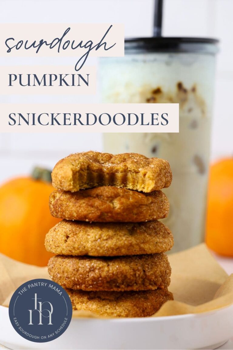 Sourdough Pumpkin Snickerdoodles - The Pantry Mama